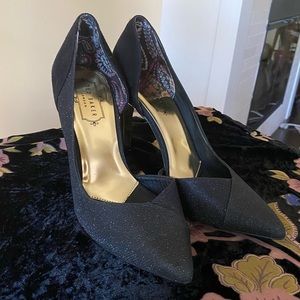 Ted Baker black pumps with light sparkle